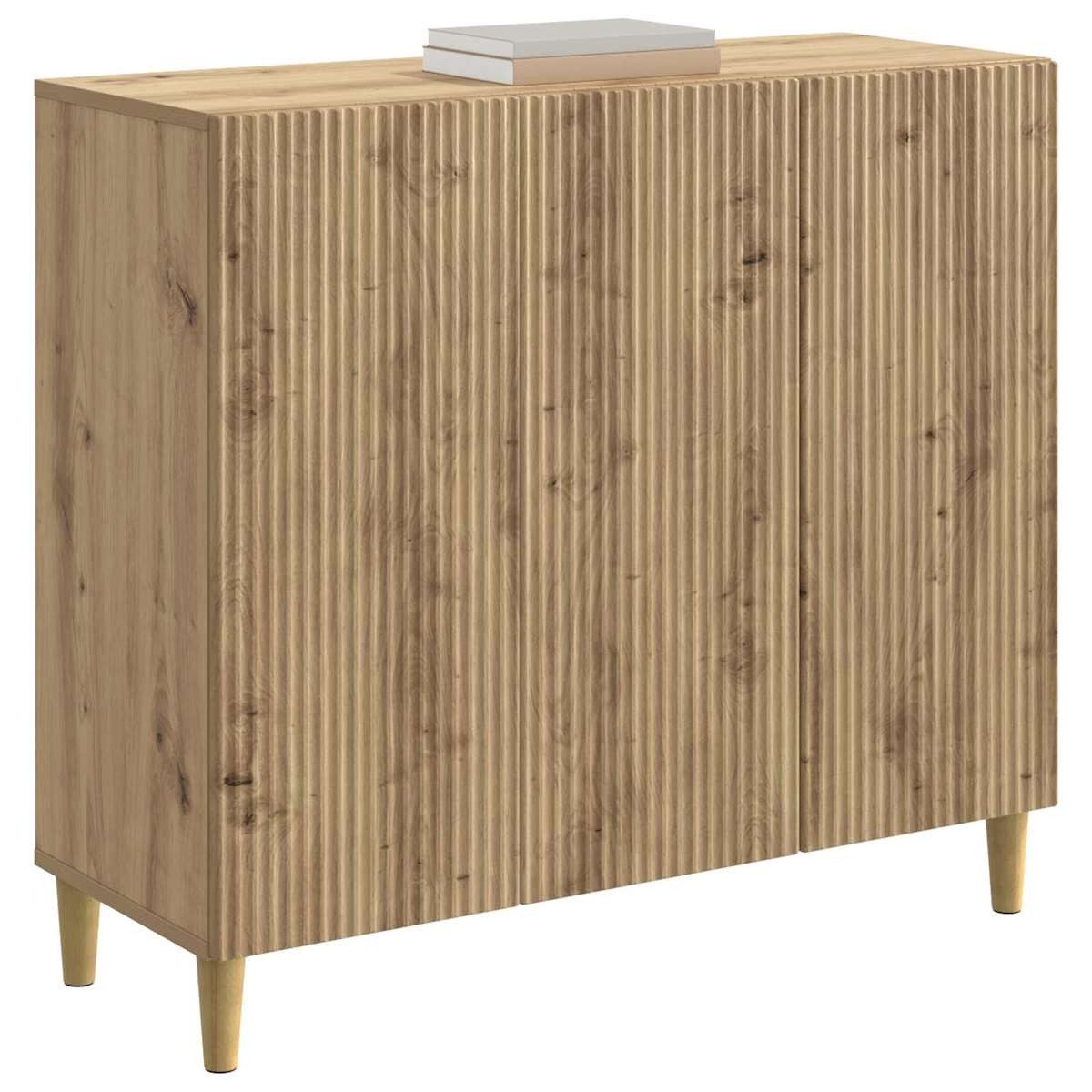 Sideboard 89 x 34,5 x 80 cm Konstrueret træ - Billede 3