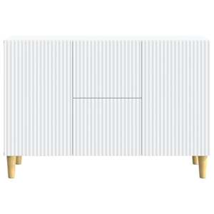 Servírovací skříň Bílá 89 x 34,5 x 60 cm Kompozitní dřevo - obrázek 4