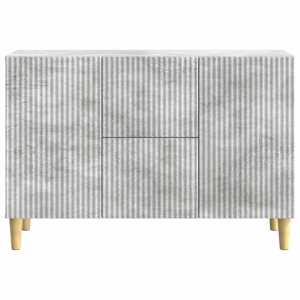 Servírovací skříň se zásuvkou Betonově šedá 89 x 34,5 x 60 cm - obrázek 6