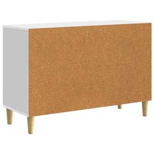 Servírovací skříň Bílá s vysokým leskem 89 x 34,5 x 60 cm - obrázek 8