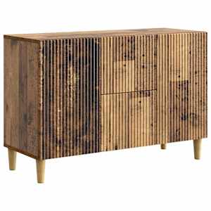 Servírovací skříň se zásuvkou Staré dřevo 89 x 34,5 x 60 cm - obrázek 2