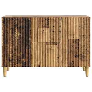 Servírovací skříň se zásuvkou Staré dřevo 89 x 34,5 x 60 cm - obrázek 6