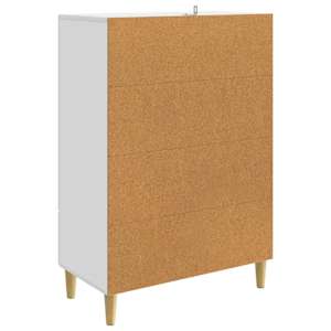 Servírovací skříň Bílá 66 x 34,5 x 95 cm Kompozitní dřevo - obrázek 7