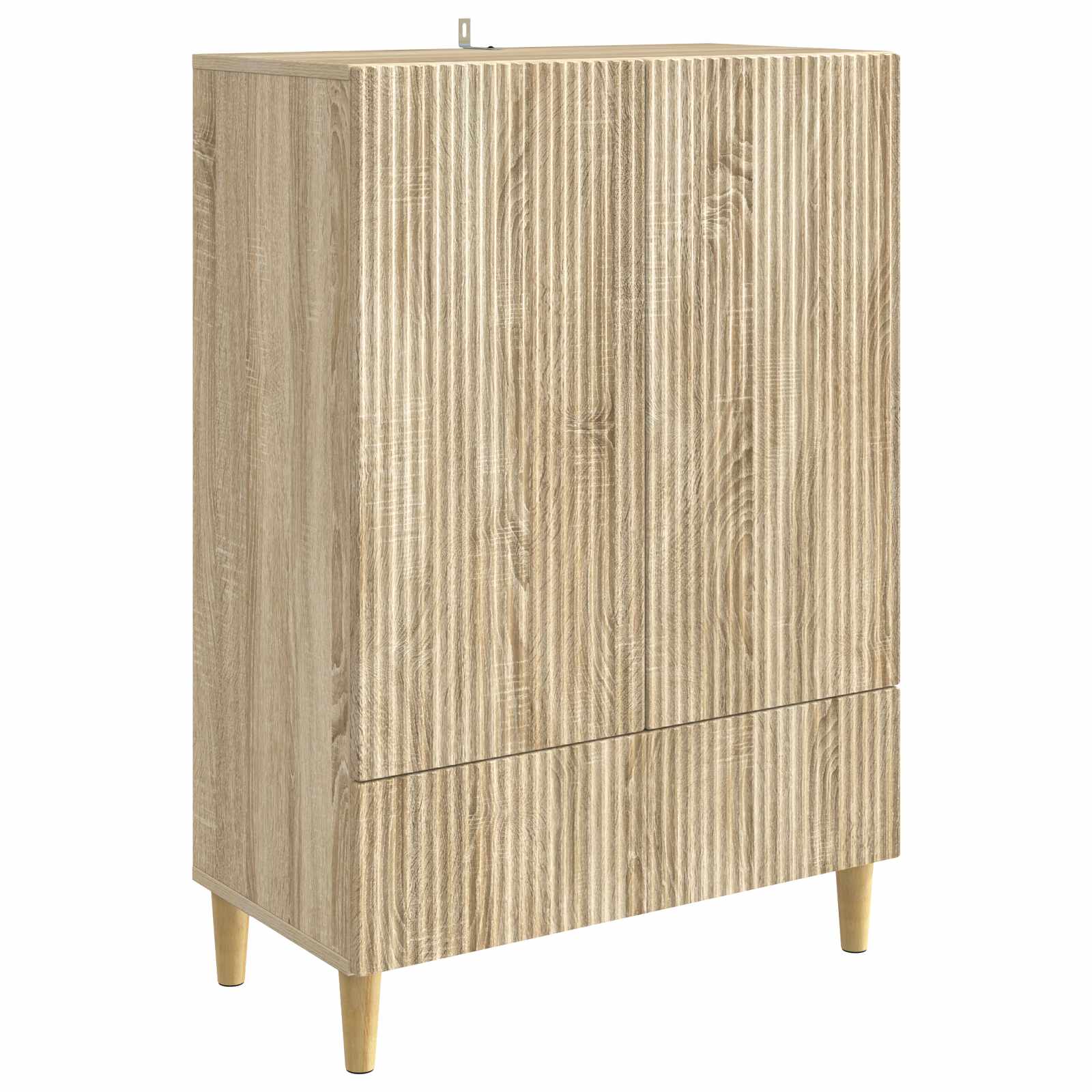 vidaXL Bufet cu sertar Stejar Sonoma 66 x 34,5 x 95 cm Lemn prelucrat