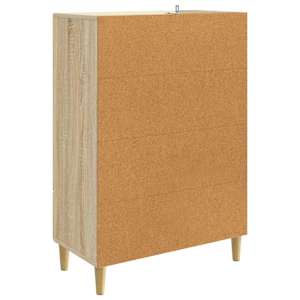 Servírovací skříň Dub sonoma 66 x 34,5 x 95 cm Kompozitní dřevo - obrázek 7