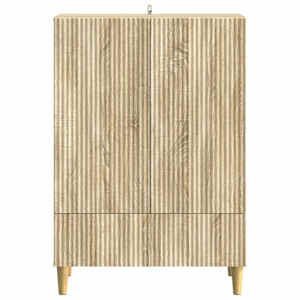 Servírovací skříň Dub sonoma 66 x 34,5 x 95 cm Kompozitní dřevo - obrázek 5