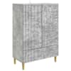 vidaXL K&otilde;ide sahtliga Betoonhall 66 x 34,5 x 95 cm Tehispuit