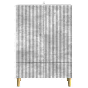 Servírovací skříň se zásuvkou Betonově šedá 66 x 34,5 x 95 cm - obrázek 5
