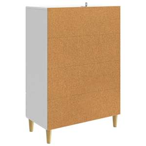 Servírovací skříň Bílá s vysokým leskem 66 x 34,5 x 95 cm - obrázek 7