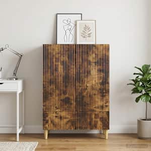 Servírovací skříň se zásuvkou Kouřový dub 66 x 34,5 x 95 cm - obrázek 3