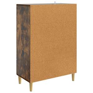 Servírovací skříň se zásuvkou Kouřový dub 66 x 34,5 x 95 cm - obrázek 7