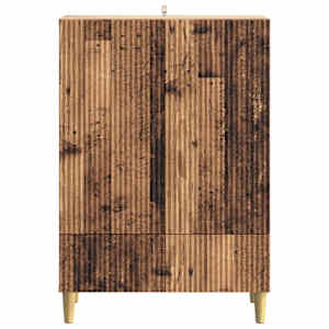 Servírovací skříň se zásuvkou Staré dřevo 66 x 34,5 x 95 cm - obrázek 5