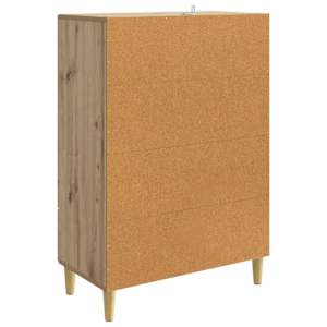 Servírovací skříň se zásuvkou Dub artisan 66 x 34,5 x 95 cm - obrázek 5