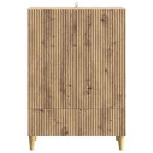 Servírovací skříň se zásuvkou Dub artisan 66 x 34,5 x 95 cm - obrázek 3