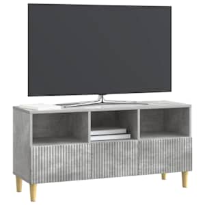 Televizní skříň se zásuvkou Betonově šedá 102 x 34,5 x 50 cm - obrázek 2