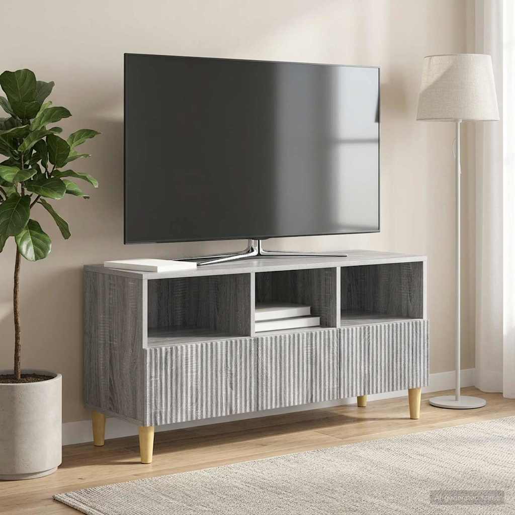 TV-kaappi Harmaa sonoma 102 x 34,5 x 50 cm Tekninen puu