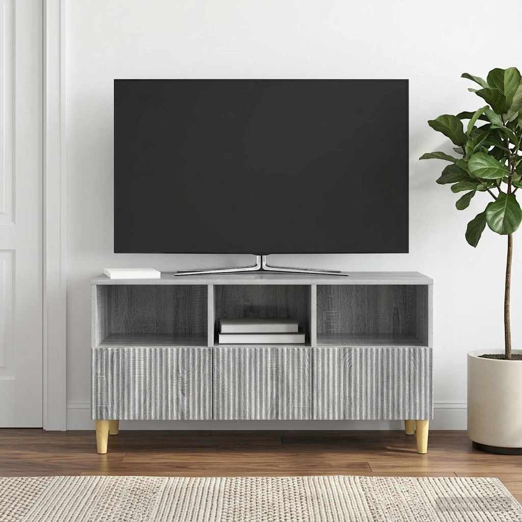 TV-kaappi Harmaa sonoma 102 x 34,5 x 50 cm Tekninen puu