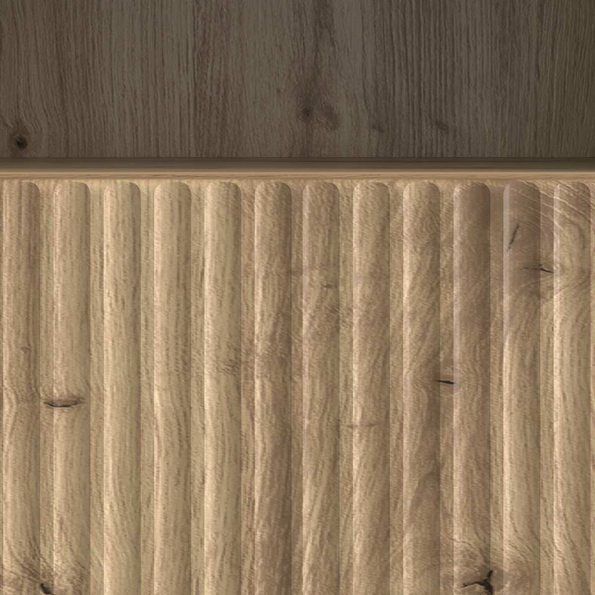 TV-skab 102 x 34,5 x 50 cm Konstrueret træ - Billede 10