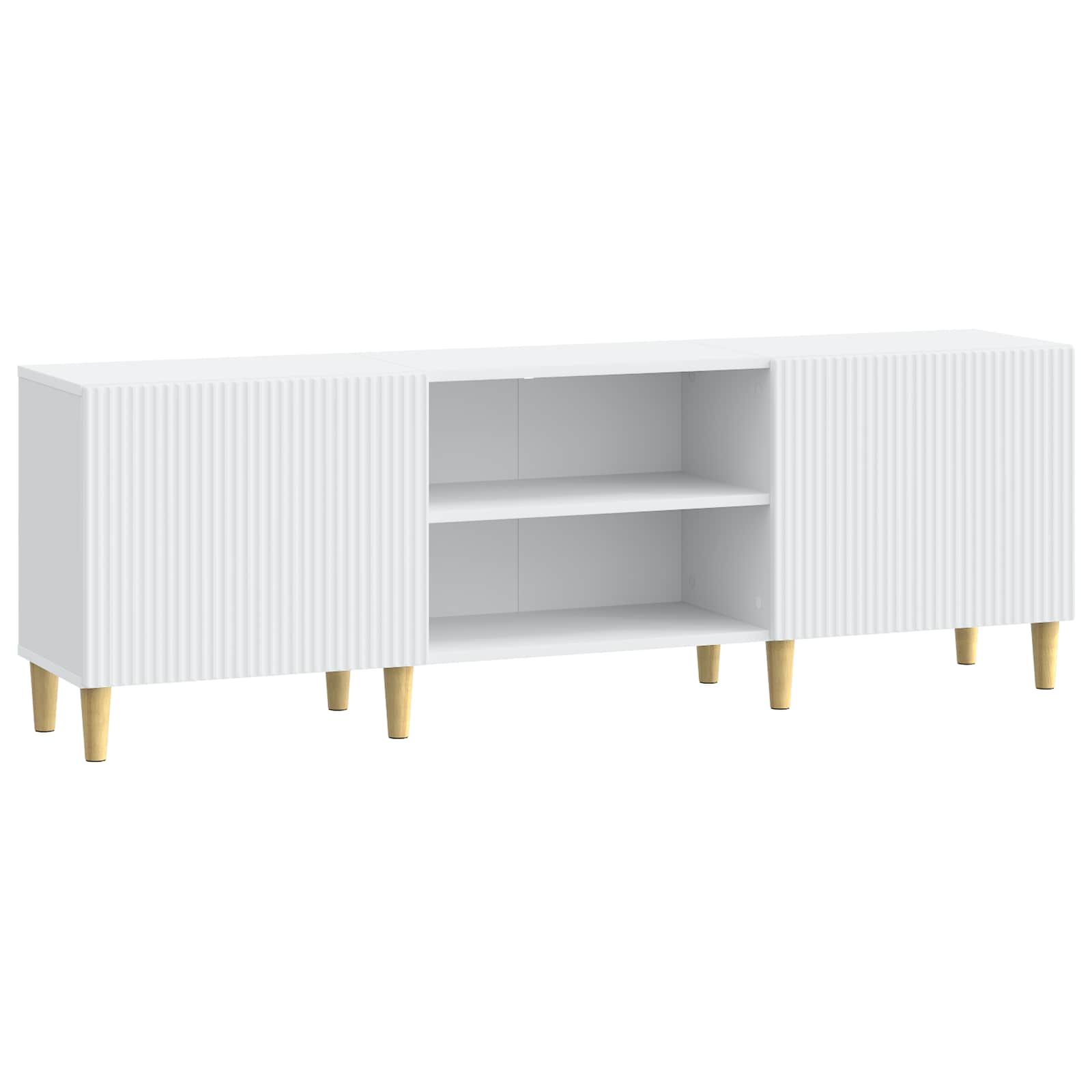 vidaXL Cabinet TV Alb 150 x 31 x 50 cm Lemn prelucrat