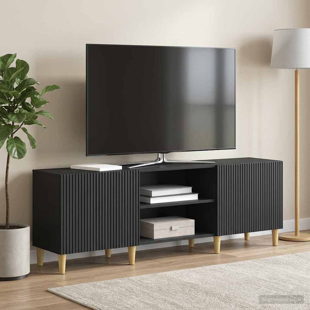 TV-kaappi Musta 150 x 31 x 50 cm Tekninen puu