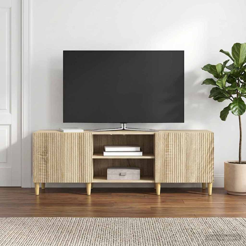 vidaXL TV-kaappi Sonoma-tammi 150 x 31 x 50 cm Tekninen puu