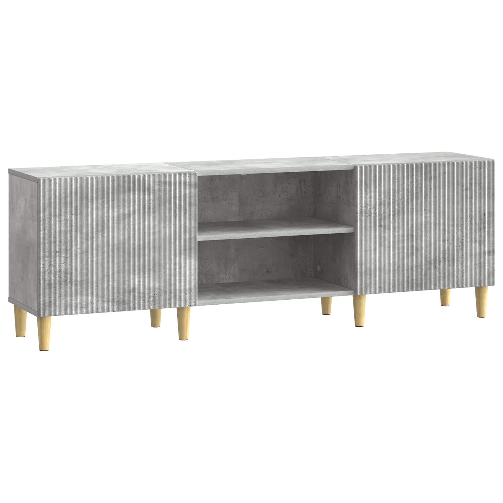 vidaXL Cabinet TV Gri Beton 150 x 31 x 50 cm Lemn prelucrat