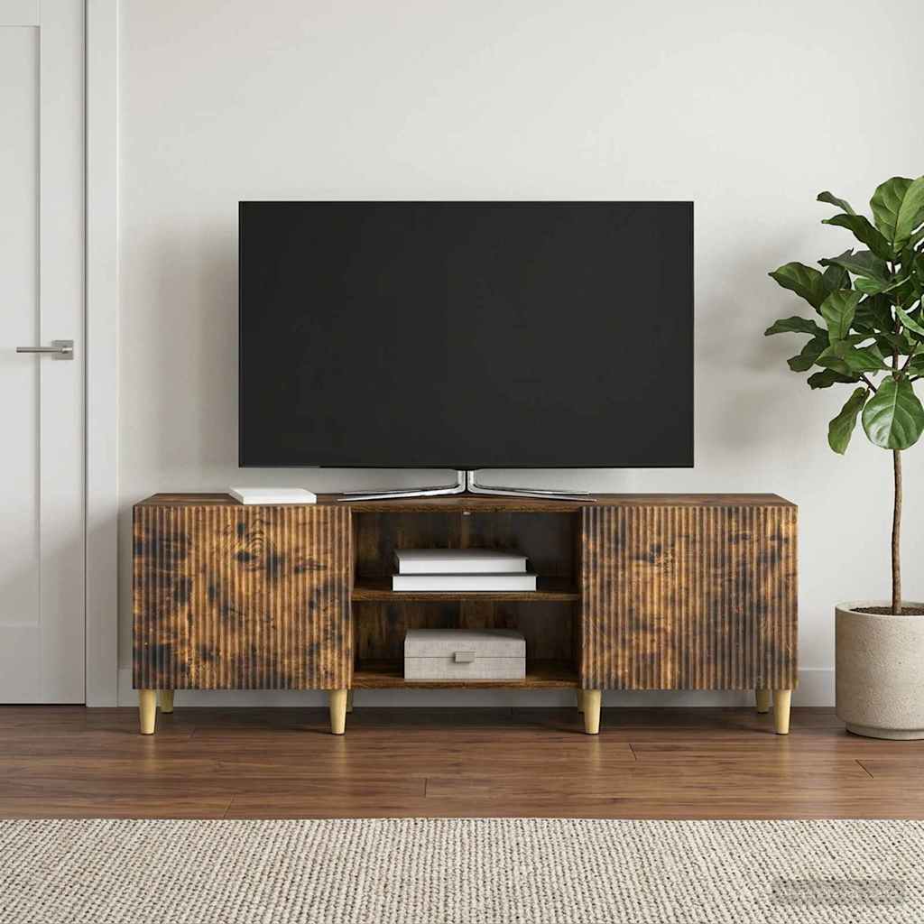 vidaXL Cabinet TV Stejar fumuriu 150 x 31 x 50 cm Lemn prelucrat