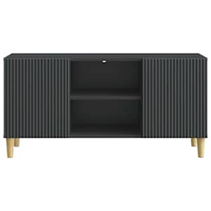 Televizní skříň Černá 102 x 34,5 x 50 cm Kompozitní dřevo - obrázek 6