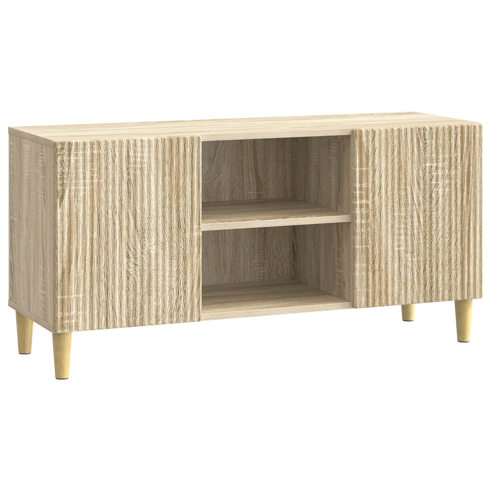 vidaXL Cabinet TV Stejar Sonoma 102 x 34,5 x 50 cm Lemn prelucrat