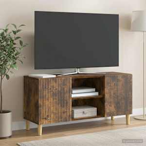 Televizní skříň Kouřový dub 102 x 34,5 x 50 cm Kompozitní dřevo - obrázek 4