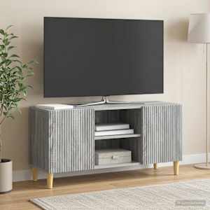 TV omarica Siva Sonoma 102 x 34,5 x 50 cm Inženirski les