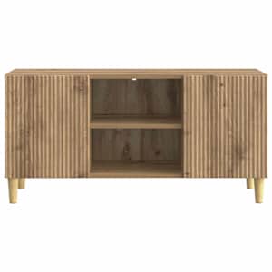 Televizní skříň 102 x 34,5 x 50 cm Dub artisan Kompozitní dřevo - obrázek 6