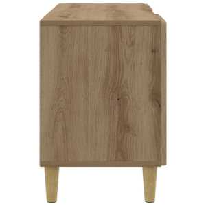 Televizní skříň 102 x 34,5 x 50 cm Dub artisan Kompozitní dřevo - obrázek 7