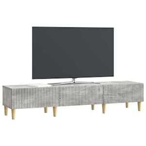 Televizní skříň se zásuvkou Betonově šedá 147 x 34,5 x 30 cm - obrázek 3