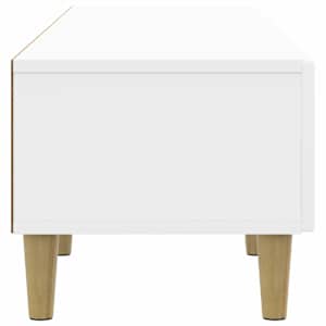 Televizní skříň Bílá s vysokým leskem 147 x 34,5 x 30 cm - obrázek 7