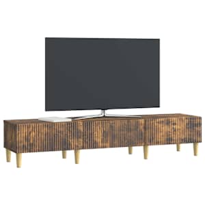 Televizní skříň Kouřový dub 147 x 34,5 x 30 cm Kompozitní dřevo - obrázek 3