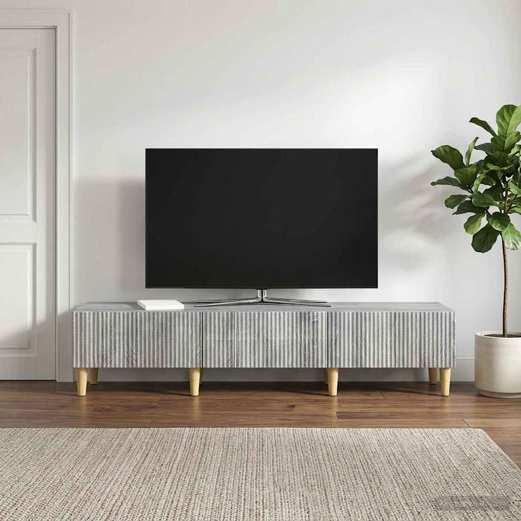 TV-kaappi Harmaa sonoma 147 x 34,5 x 30 cm Tekninen puu