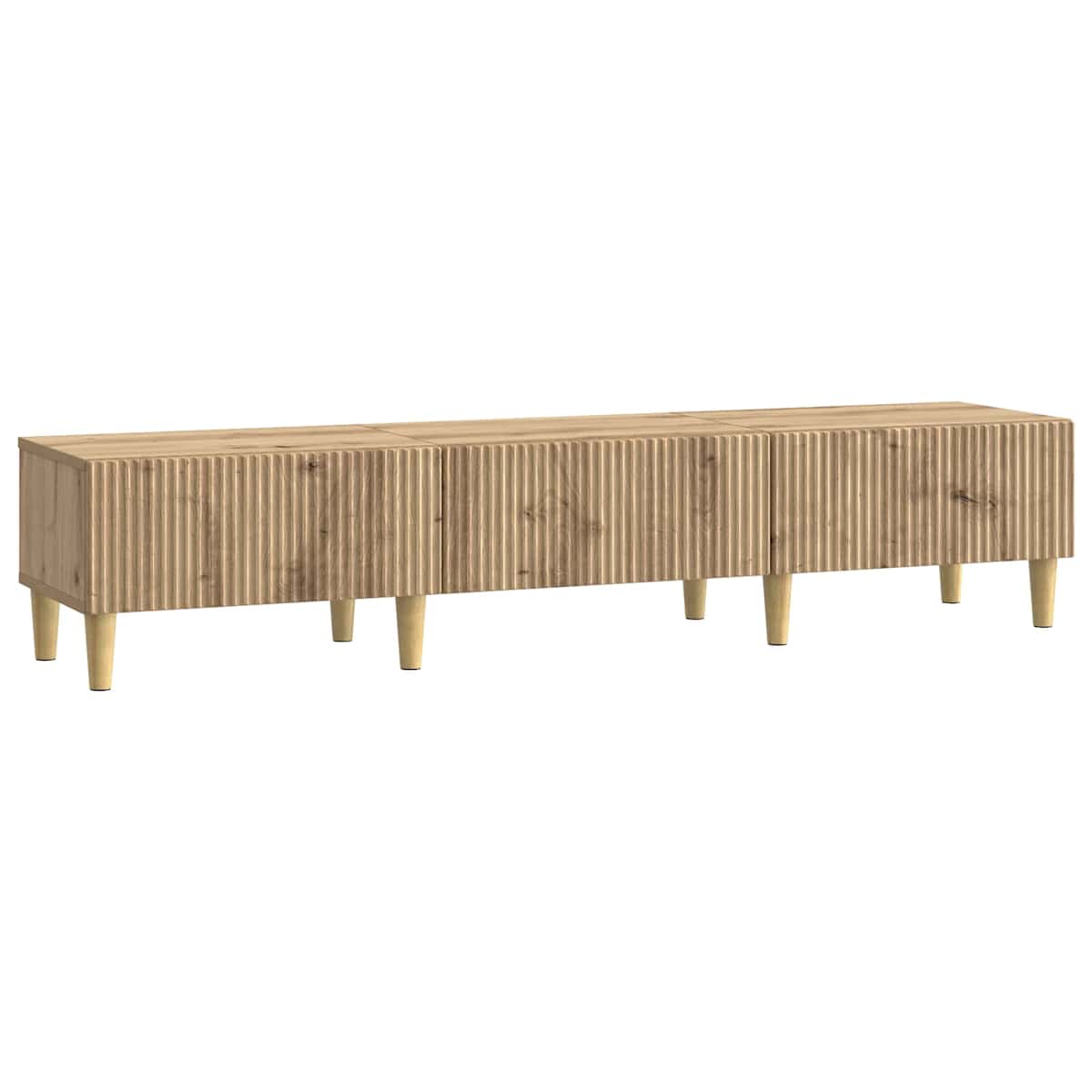 TV-skab 147 x 34,5 x 30 cm Konstrueret træ - Billede 2