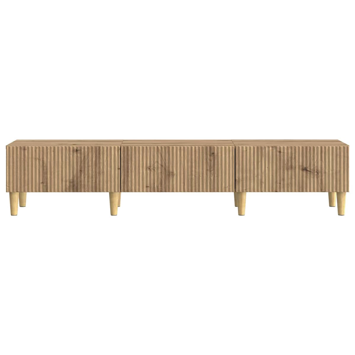 TV-skab 147 x 34,5 x 30 cm Konstrueret træ - Billede 6