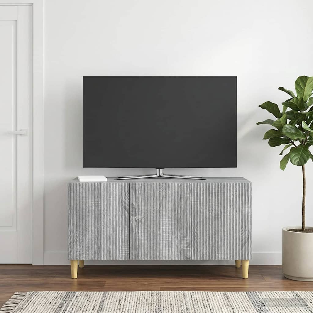 TV-kaappi Harmaa sonoma 99 x 34,5 x 50 cm Tekninen puu