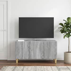 TV omarica Siva Sonoma 99 x 34,5 x 50 cm Inženirski les