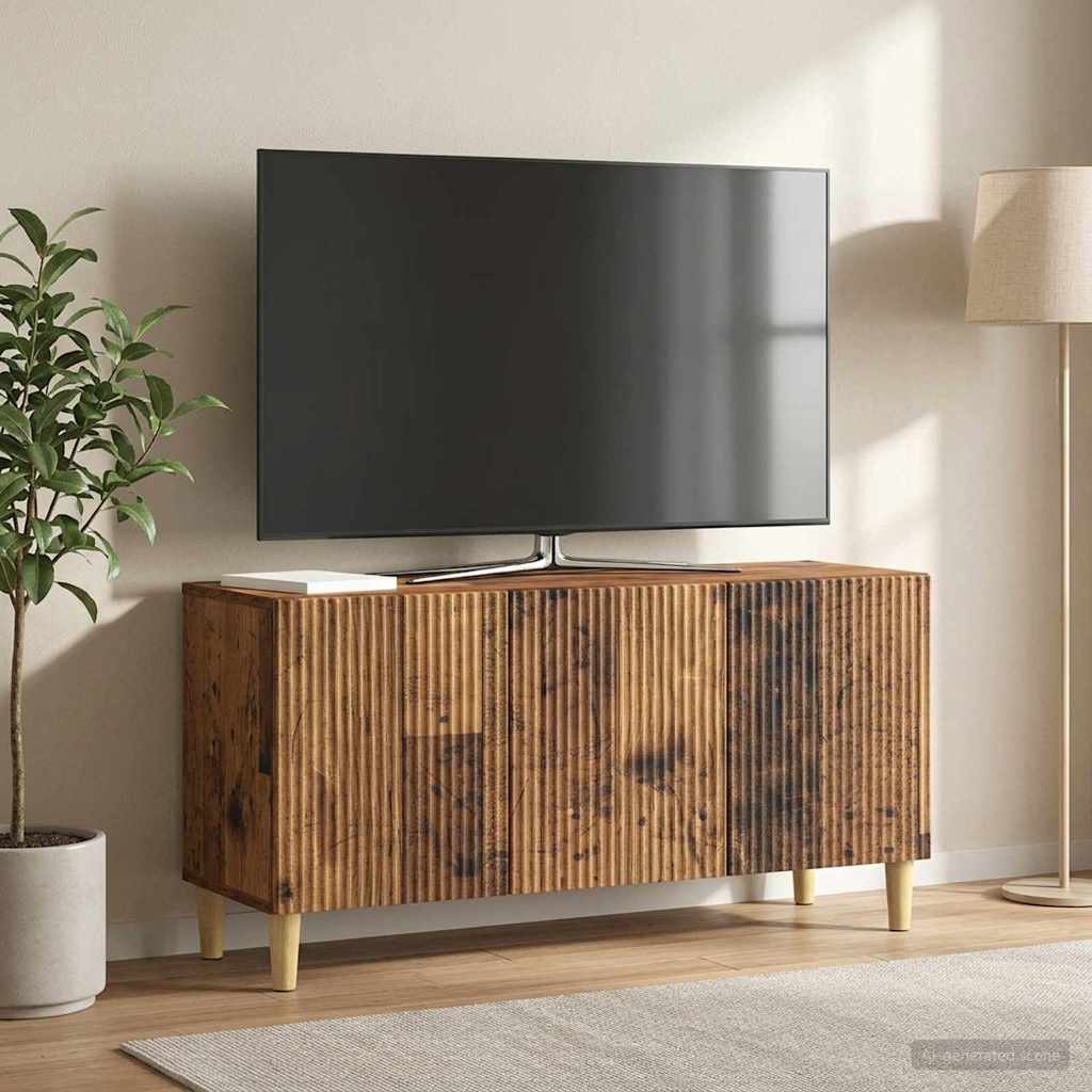 TV-kaappi Vanha puu 99 x 34,5 x 50 cm Tekninen puu