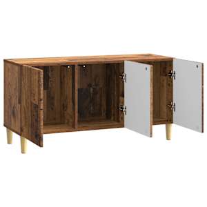 Televizní skříň Staré dřevo 99 x 34,5 x 50 cm Kompozitní dřevo - obrázek 5