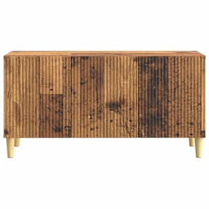 Televizní skříň Staré dřevo 99 x 34,5 x 50 cm Kompozitní dřevo - obrázek 6