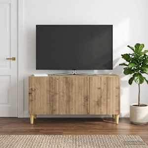 TV omarica Artisan hrast 99 x 34,5 x 50 cm Inženirski les