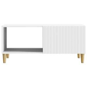 Konferenční stolek Bílá 90 x 50 x 40 cm Kompozitní dřevo - obrázek 5