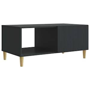 Konferenční stolek Černá 90 x 50 x 40 cm Kompozitní dřevo - obrázek 1
