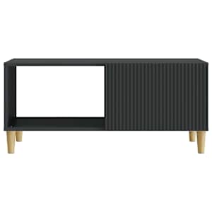 Konferenční stolek Černá 90 x 50 x 40 cm Kompozitní dřevo - obrázek 4