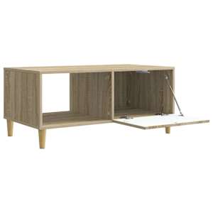 Konferenční stolek Dub sonoma 90 x 50 x 40 cm Kompozitní dřevo - obrázek 3