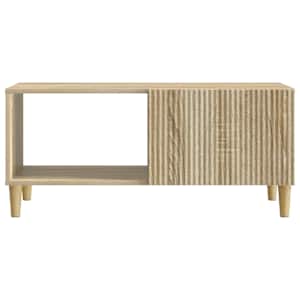Konferenční stolek Dub sonoma 90 x 50 x 40 cm Kompozitní dřevo - obrázek 4